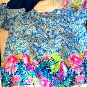 Lilly Pulitzer Elsa top new, no tag, never worn